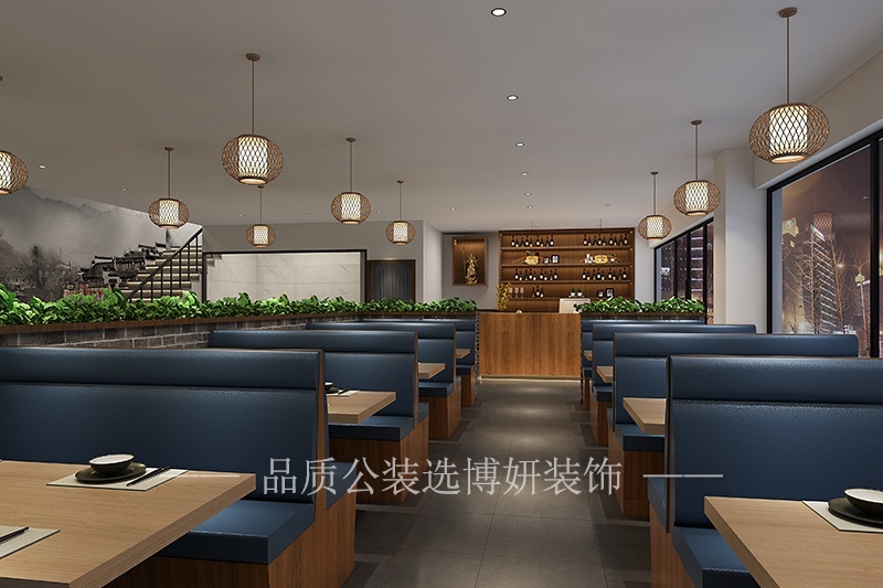 有创意的宁波餐厅装修效果图是怎么样的?附创意餐厅装修报价单