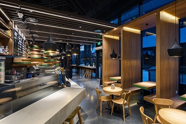 装修设计餐馆(分享小型餐厅装修效果图)