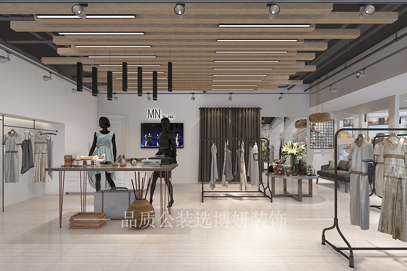 宁波服装店装修设计案例(宁波服装店装修打造特色店铺)