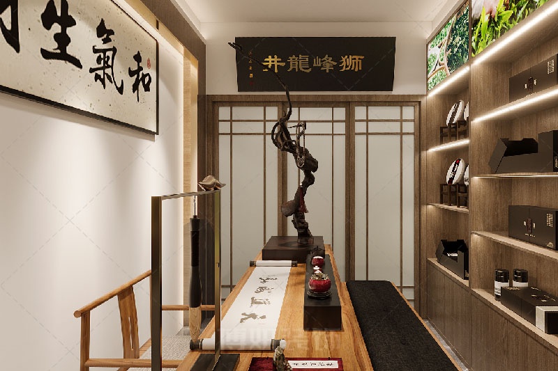 现代茶楼装修效果图（现代茶楼装修休闲商务与时俱进）