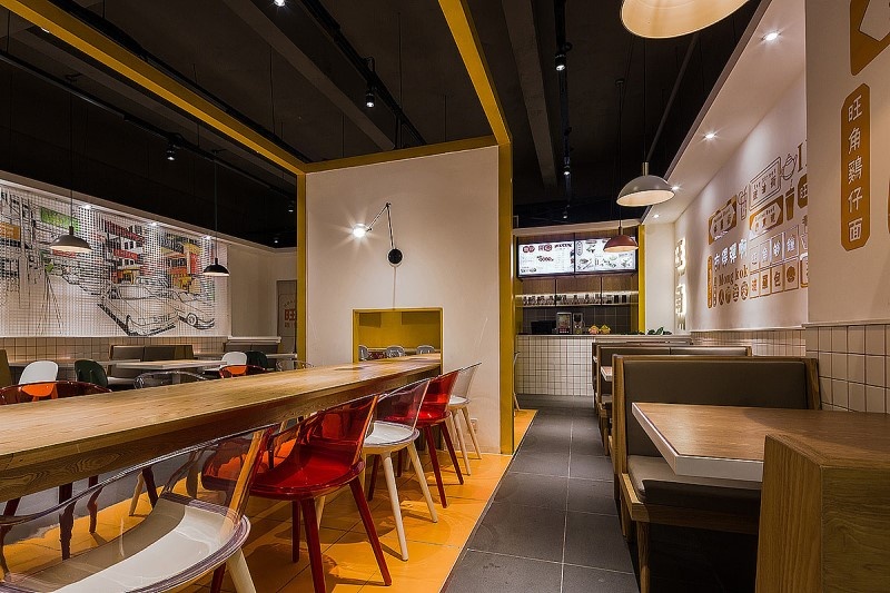 宁波快餐店装饰装修(快餐店装潢设计前选址)
