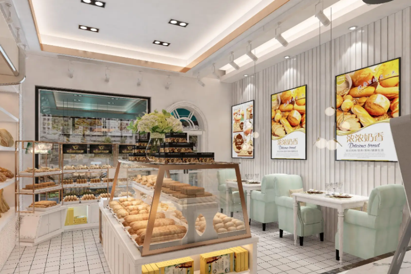 宁波可爱的蛋糕店装修公司(美味蛋糕店装潢让你垂涎欲滴)