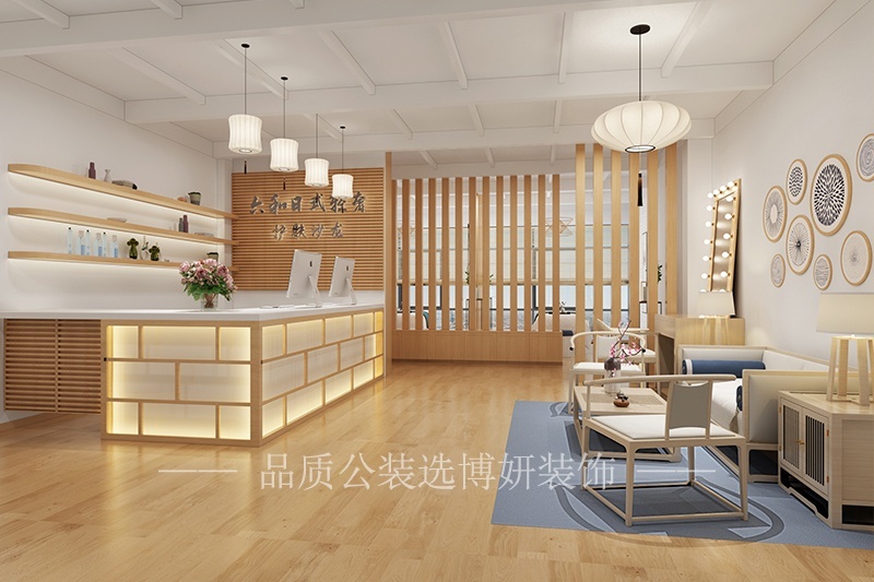 美容院装修设计方案(美容院装修设计效果图)