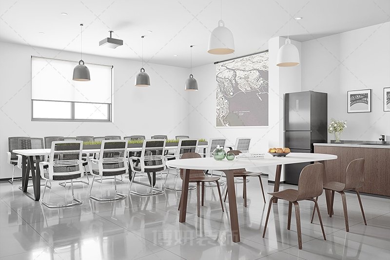 宁波厂房办公室装修设置茶水间(附宁波厂房办公室装修茶水间实景图)