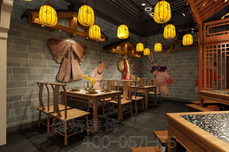 如何在激烈的餐饮空间设计竞争中脱颖而出？宁波餐饮空间设计效果图