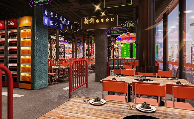 餐饮装修的风格、色彩、餐桌如何去搭配?（餐饮装修的风格色彩餐桌搭配设计方案）