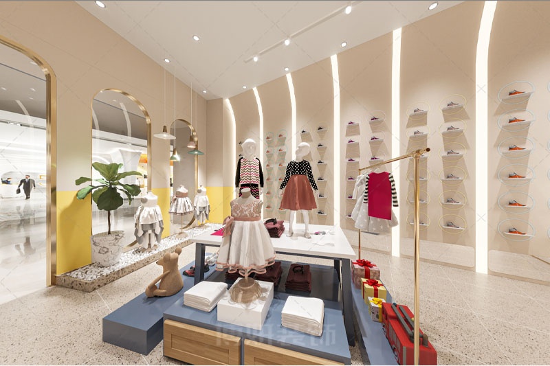 宁波童装店怎么装修设计（宁波童装店装修设计案例）