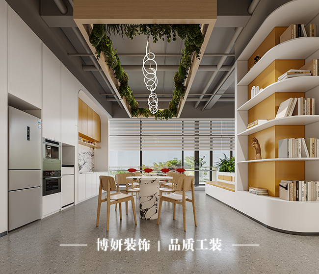 宁波办公楼装修,低调质感装修,商业空间装修,博妍装饰,办公楼装修风格