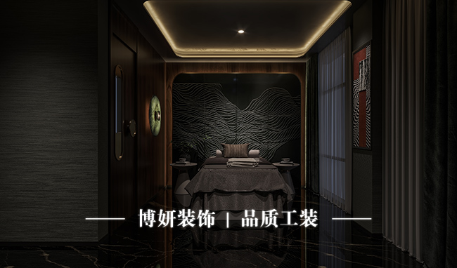 宁波足浴会所公装,新中式设计,客单价提升,商业空间装修,博妍装饰 宁波足浴会所公装,新中式设计,客单价提升,商业空间装修,博妍装饰