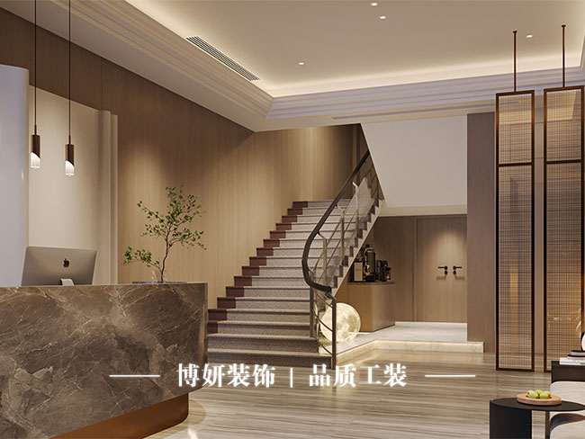 宁波精品酒店大堂设计,商业空间装修,酒店大堂施工要点,宁波酒店设计