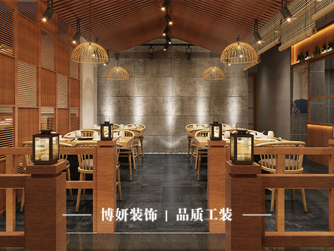 宁波日式料理店设计,原木风装修,商业空间装修,日式料理店选材 宁波日式料理店设计,原木风装修,商业空间装修,日式料理店选材