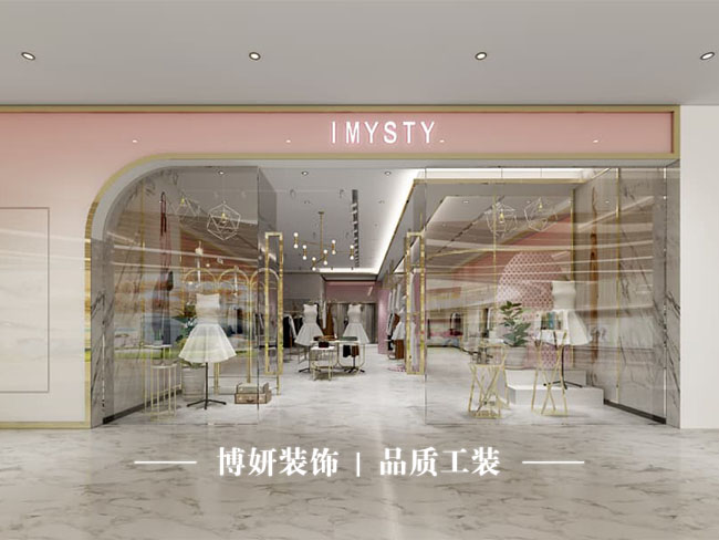 宁波服装店装修,灯光设计,陈列设计,商品质感提升