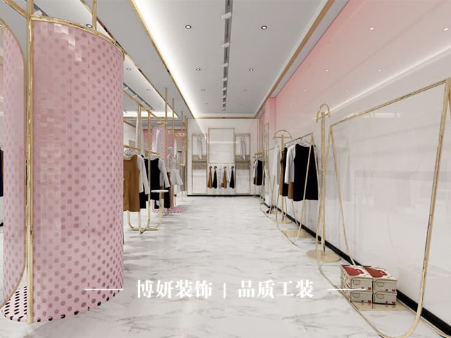 宁波服装店装修,灯光设计,陈列设计,商品质感提升