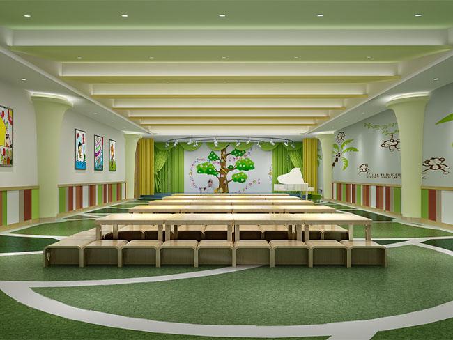宁波幼儿园装修：环保材料与色彩心理学的应用。