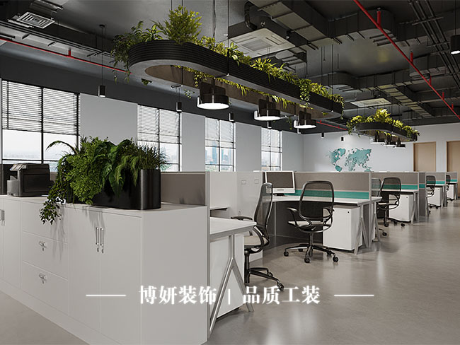 宁波办公室升级,办公室装修思路,宁波工装装修,商业空间装修