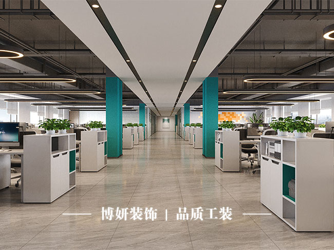 宁波办公室装修,商业空间装修,办公空间设计,工装施工细节