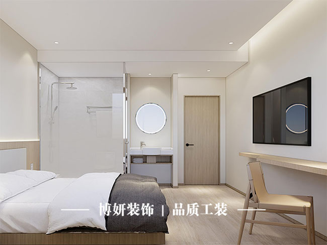 宁波酒店装修,商业空间装修,宁波工装,酒店氛围感设计