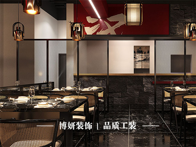 宁波火锅店装修,市井氛围装修,商业空间装修,宁波工装