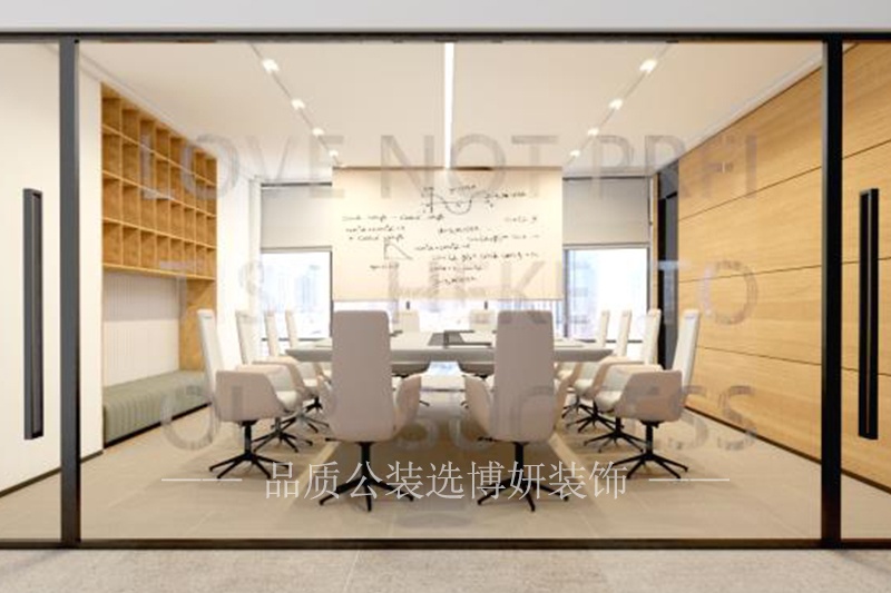 测评公司宁波办公室装修效果图9人间会议室