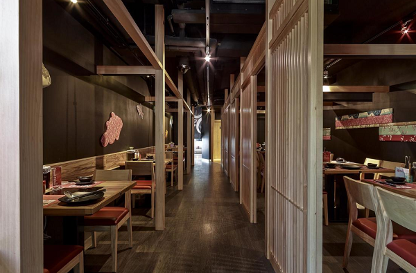 现代简约风格的创意宁波餐厅装修