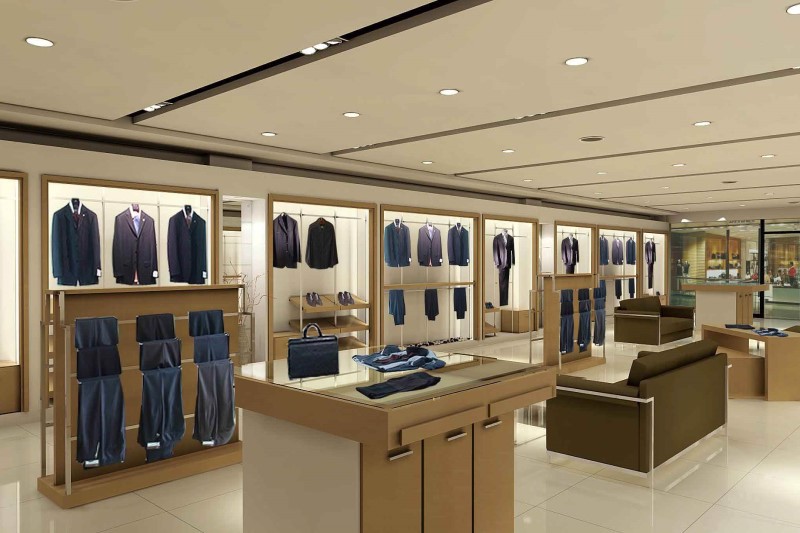 宁波服装专卖店店铺装修
