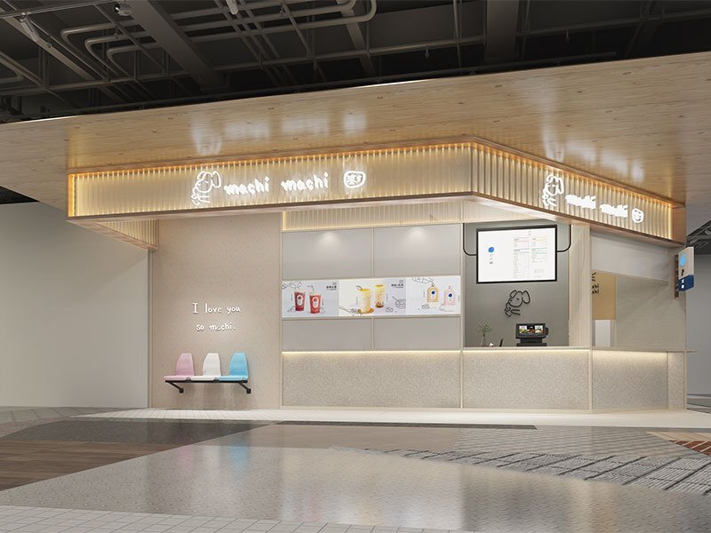 甜品店店面装修效果图（甜品店店面怎么装修才能吸引客人）