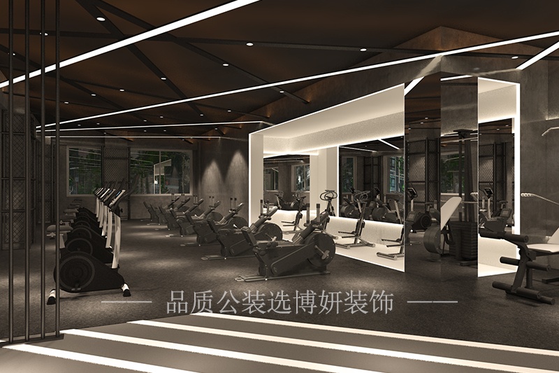 宁波健身房装修设计选择（宁波装潢公司简析健身房布艺窗帘的选择 ）