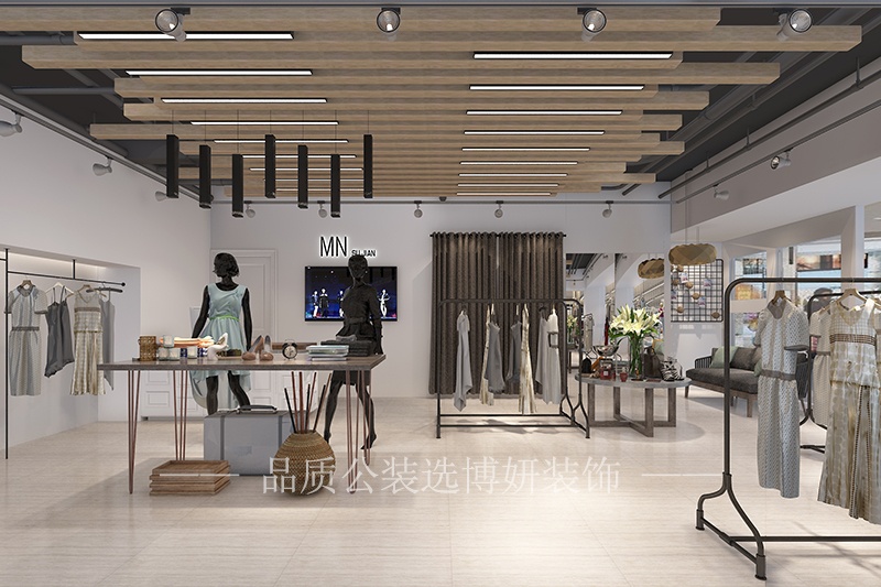 宁波服装店装修设计案例（宁波服装店装修打造特色店铺）