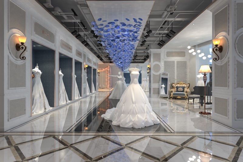 宁波小众婚纱店装修（婚纱店装修设计突破传统思维局限）