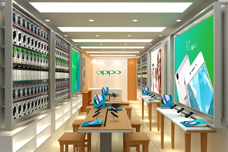 宁波手机店装修设计案例（手机店装修设计让店面人满为患）