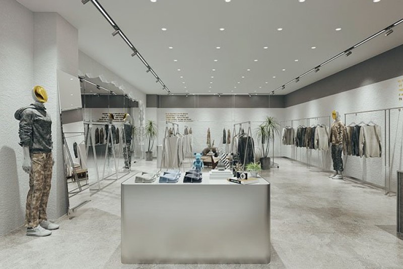 120㎡服装店铺装修工期计划表 （120㎡宁波服装店铺装修设计效果图）
