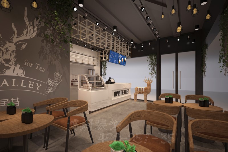 宁波奶茶店铺装修灯光设计,宁波奶茶店铺吸引人的灯光设计
