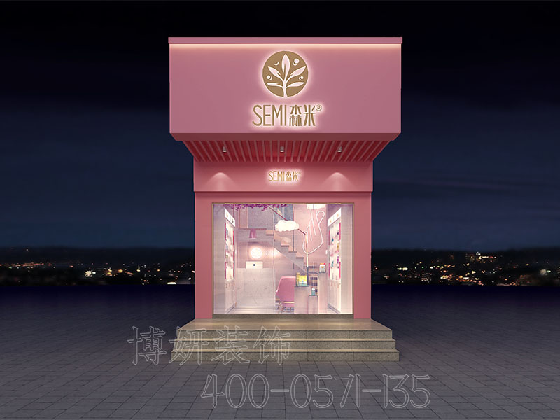 宁波美甲店装修价格,宁波美甲店装修,宁波90平米美甲店装修,宁波美甲店装修多少钱